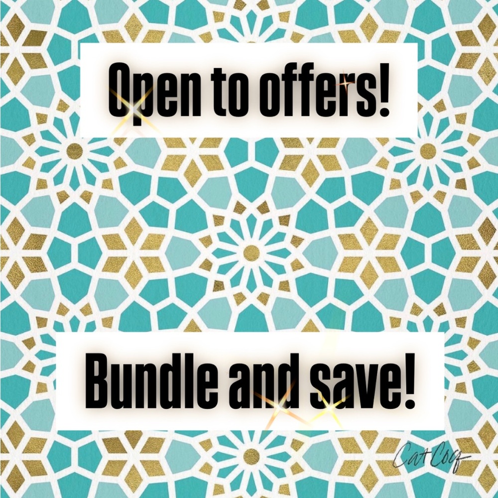 🤩 open to reasonable offers!